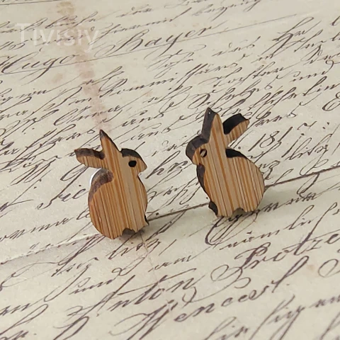 Casual Daily Rabbit earring